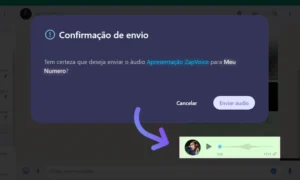 Envio de audio